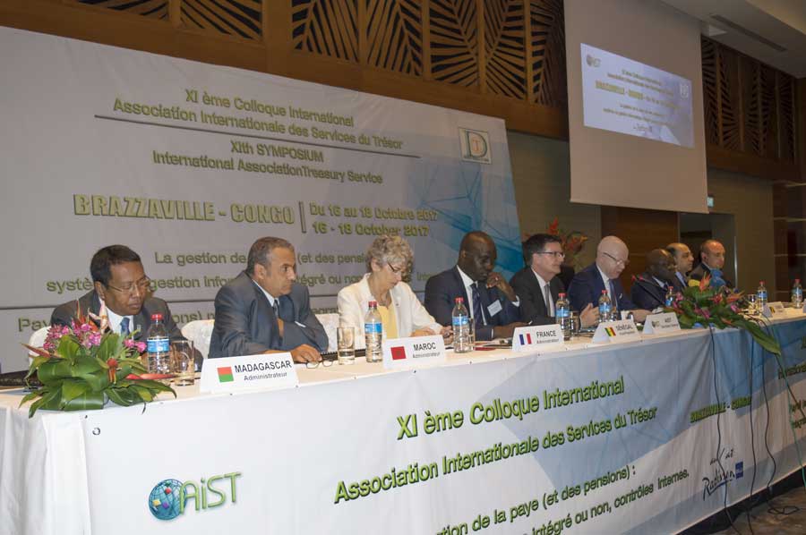 11ème Colloque international annuel de l’Association internationale des Services du Trésor (AIST) - La gestion informatisée de la paye des salaires et pensions, au centre des travaux à Brazzaville